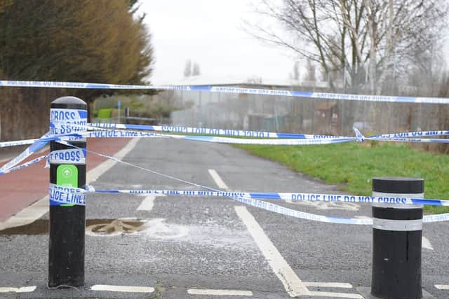 The victim is in a 'serious but stable' condition in hospital. Picture: Habibur Rahman
