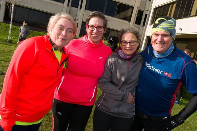 Joanne MacDonald, Sam Goodchild, Tess Pritchard, Anthony Quinn