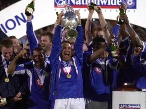 Paul Merson played a influential part in Pompey's championship winning season in 2002-03