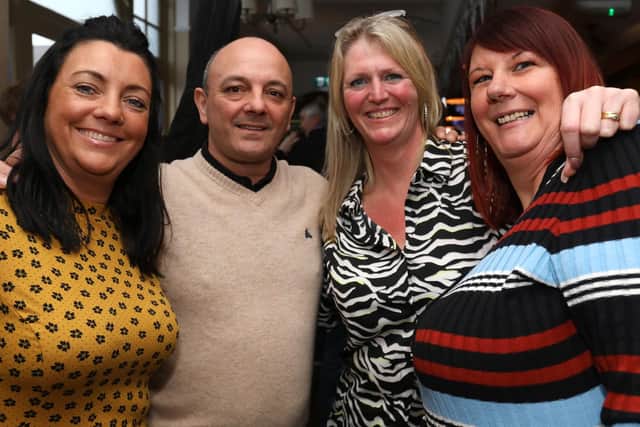 From left, Toni Ayling, Robert Hunt, Tracy Goldring and Sam Phillips.