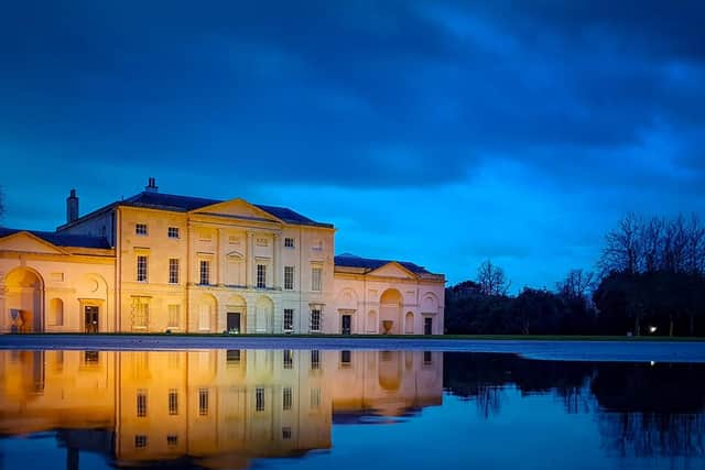 Cams Hall at Blue Hour