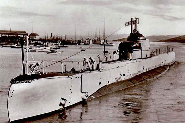 HMS Porpoise.