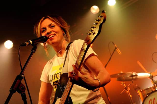 Louise Wener of Sleeper at The Wedgewood Rooms, Southsea, November 22, 2018. Picture by Paul Windsor