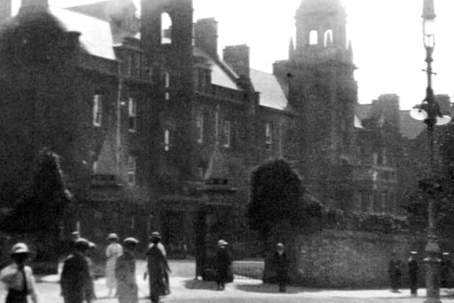 Seen shortly after the opening of the Royal Naval Barracks in 1906, this is the smart Chief Petty Officers mess. Photo: George Millener.