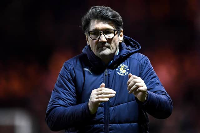 The Hatters, who are five points clear of Barnsley play host to 17th-placed Gillingham. Mick Harford's side are on a 24-match unbeaten run. The Gills lost their last game against Bristol Rovers, at home, in midweek.