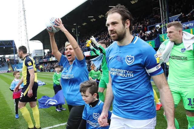 Pompey v Scunthorpe at Fratton Park
