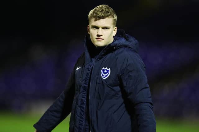 Petar Durin has joined Bognor on loan. Picture: Joe Pepler