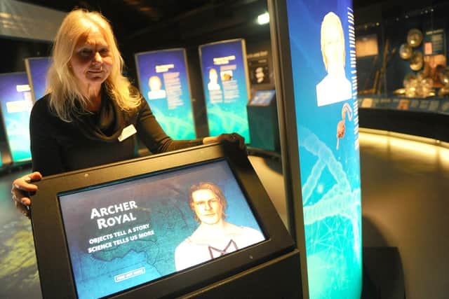 Dr Alexzandra Hildred, head of research at the Mary Rose. Picture: Sarah Standing (180319-2254)