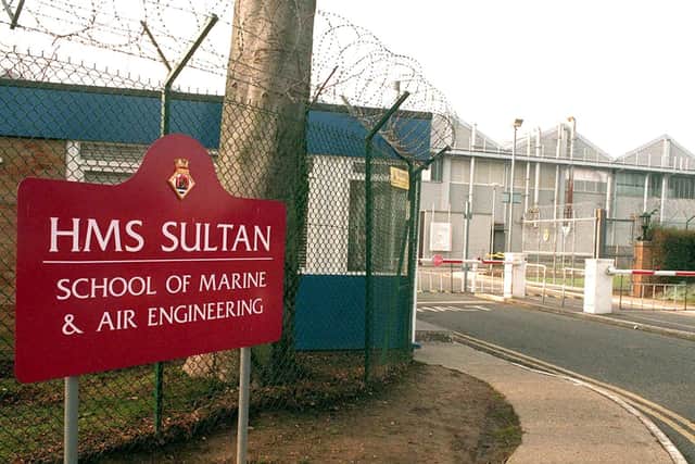 If HMS Sultan is closed after 2029, a big hole will be left in the town. Picture: Supplied