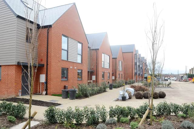 Fred Francis Close in Havant, is a brand new council housing development which has been named after the inventor of Scaletrix Fred Francis.

Picture: Sarah Standing (180319-2413)