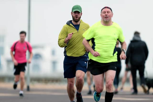 Southsea parkrun, Clarence Esplanade Picture: Chris Moorhouse (160319-33)