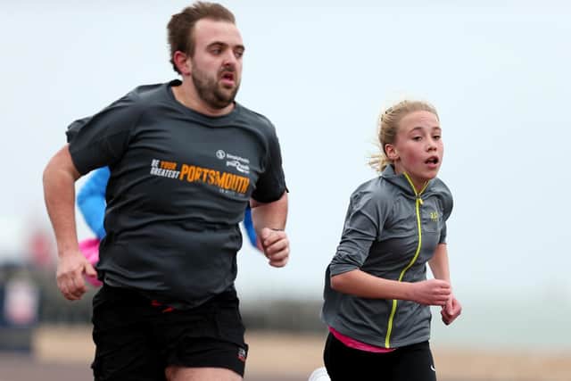 Southsea parkrun, Clarence Esplanade Picture: Chris Moorhouse (160319-30)