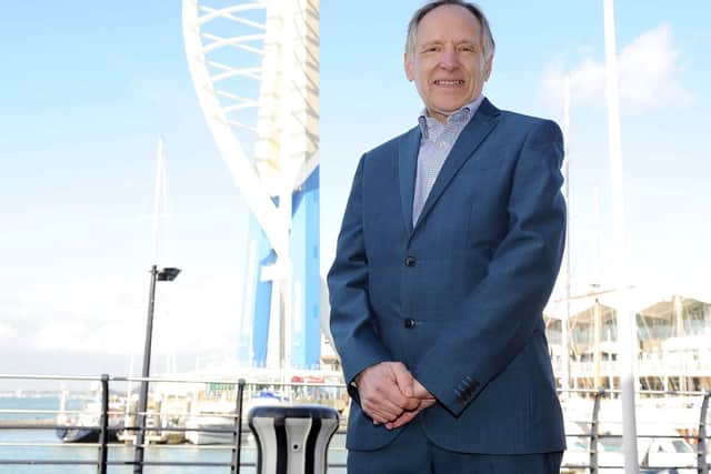 Pictured: Colin Wilding, Centre manager of Gunwharf Quays
Picture: Habibur Rahman