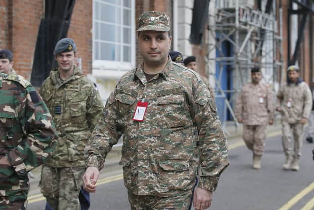 Some 257 defence personnel from 59 different countries attended the event at Portsmouth Naval Base
Picture: Habibur Rahman