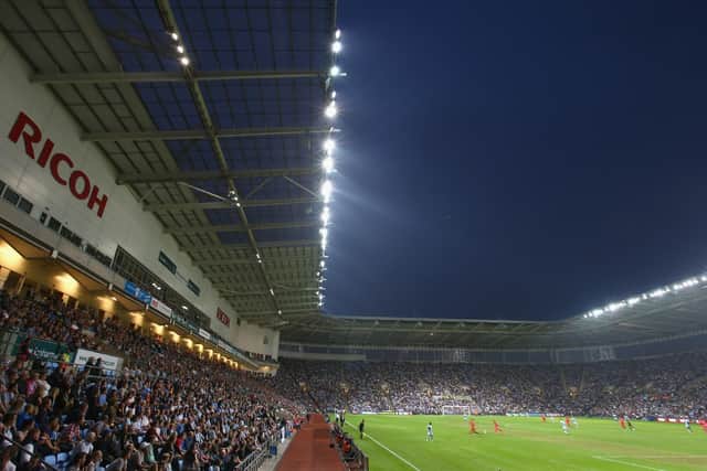 Coventry win: 62.9%. Draw: 24%. Oxford win: 13.1%.