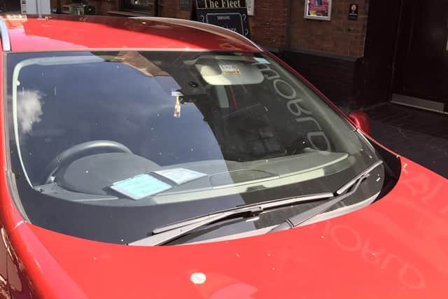 Joanne Tucker parked her Renault Kadjar in King Henry I Street in Portsmouth city centre displaying a counterfeit blue badge Picture: Portsmouth City Council