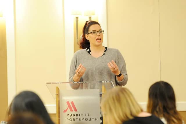 Natasha Devon, author of Beginners Guide to being Mental.

Picture: Sarah Standing (250319-4163)