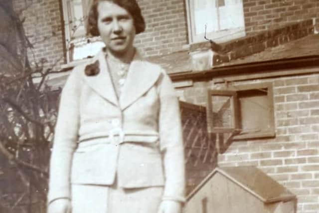 Kathleen in her younger days.