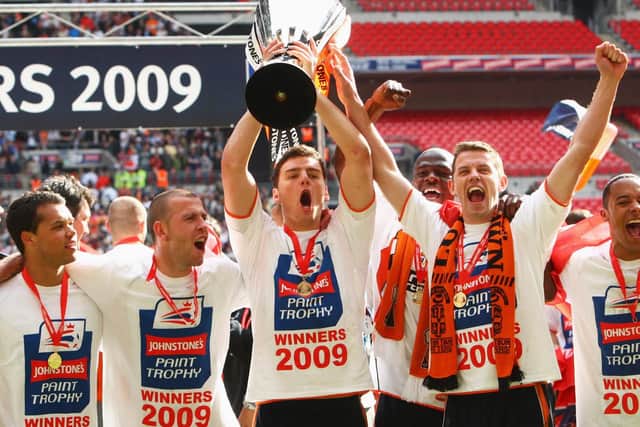 Luton Town and Scunthorpe played out a thriller, with the Hatters snatching the trophy in the fifth minute of extra-time.