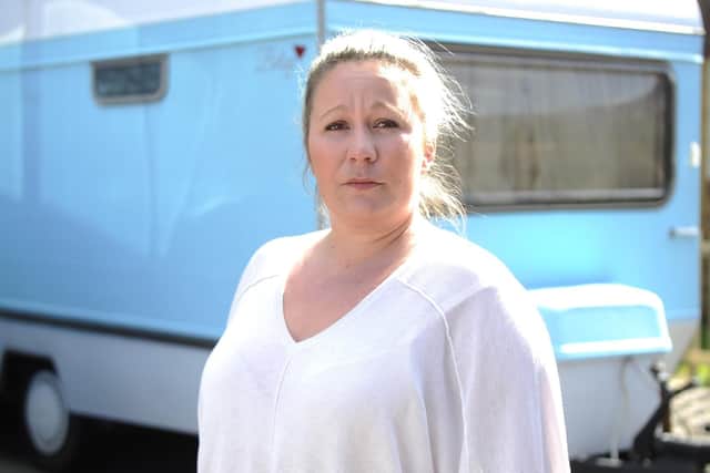 Becky has been letting homeless people sleep in her caravan for free for several months. Now she has been served a notice from Havant Borough Council saying she is in breach of planning law.
Picture: Habibur Rahman