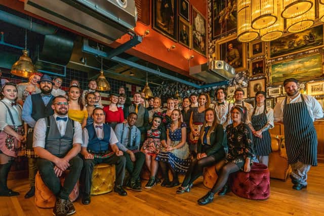 Staff at Cosy Club, at Gunwharf Quays. Picture: Cosy Club