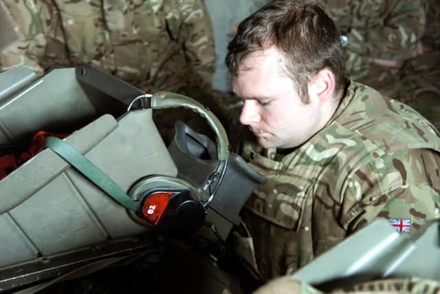 About 60 soldiers from the air defence regiment took part in the exercise. Photo: MoD