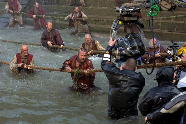 This star studded adaption of the book/ musical Les Miserables filmed scenes at Portsmouth Historic Dockyard with Hugh Jackman being one of the Hollywood stars who arrived in the city for the filming in 2012.