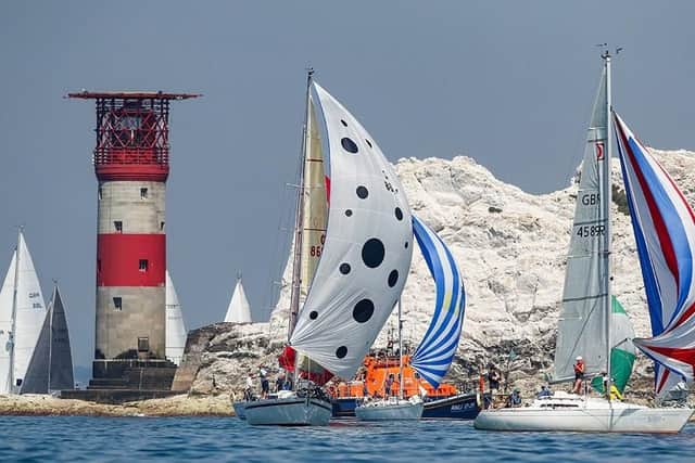Round the Island Race. Picture: Paul Wyeth
