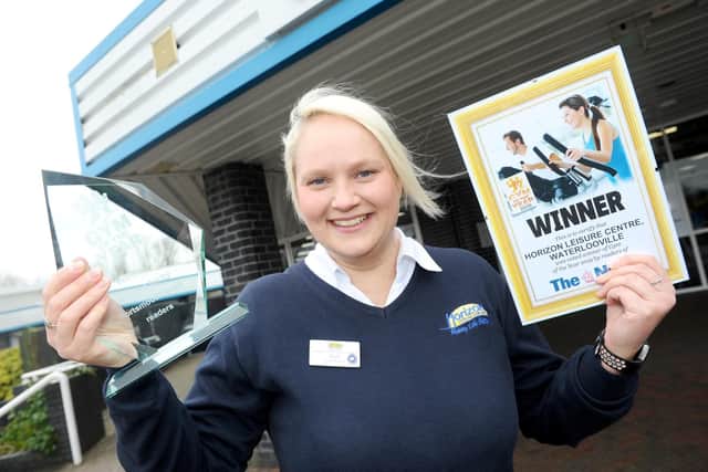 Centre manager of the Horizon Leisure Centre in Waterlooville, Sarah Moulds. Picture: Sarah Standing (140319-1924)
