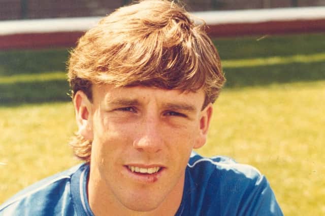 Former Pompey and Sunderland midfielder Kevin Ball during his days at Fratton Park