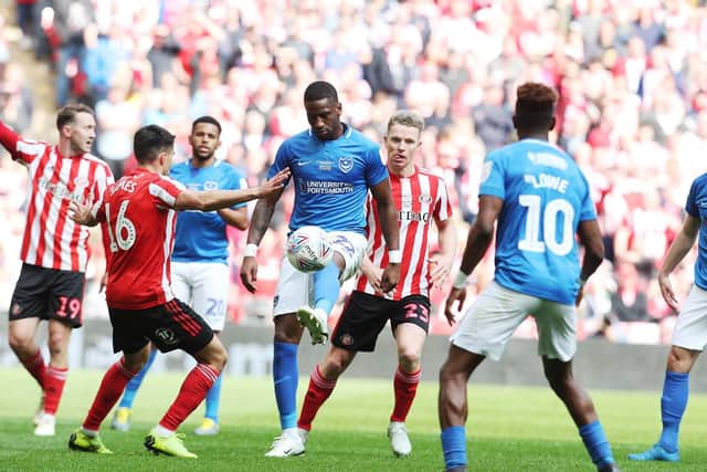 Pompey v Sunderland. Picture: Joe Pepler