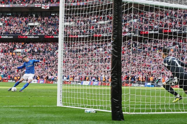 Pompey kept cool to win on penalties. Picture: Joe Pepler