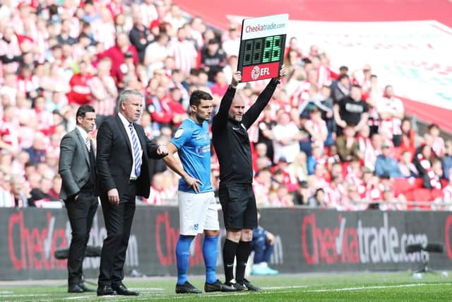 Gareth Evans made a game-changing impact against Sunderland. Picture: Joe Pepler