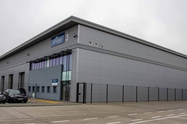 The unit at Merlin Park in Airport Service Road Portsmouth, which has been let by Belgrade Insulations