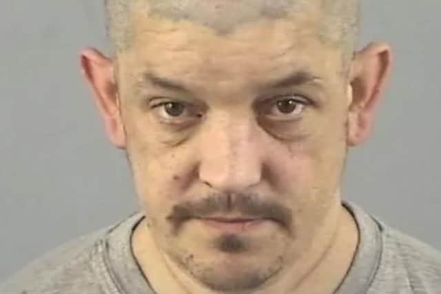 Andrew Lambert has been jailed after he threatened two firefighters with an 'Airsoft' rifle. Picture: Hampshire Constabulary