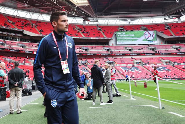 Gareth Evans at Wembley