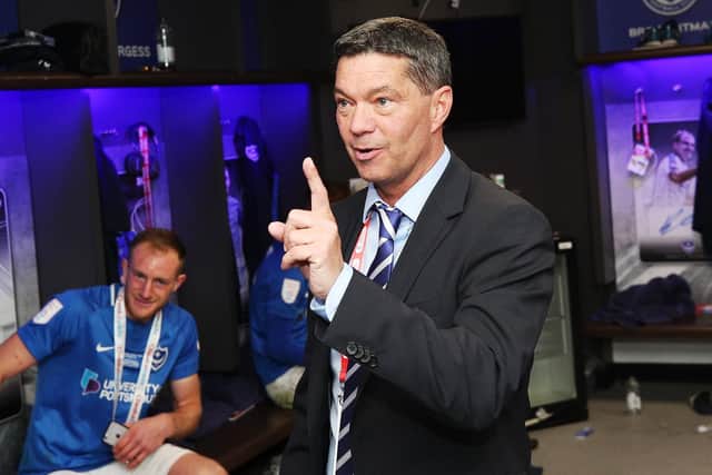 Pompey chief executive Mark Catlin Picture: Joe Pepler