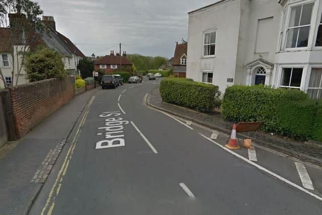 The accident happened in Bridge Street, Titchfield. Picture: Google Maps