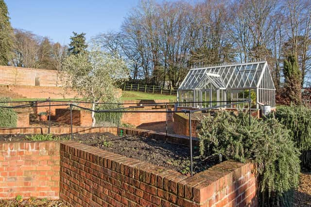 Ridgeway House has an extensive vegetable garden. Picture: Knight Frank/ Peter Wright Photographer