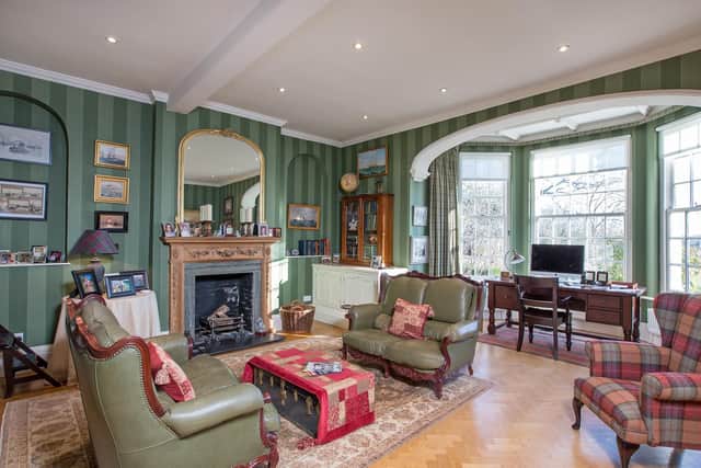 Ridgeway House has very grand style. Picture: Knight Frank/ Peter Wright Photographer