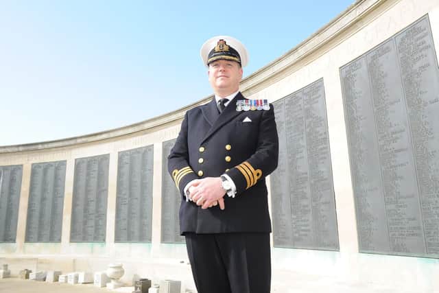 Michael Dreelan, base executive officer of the Royal Navy..

Picture: Habibur Rahman