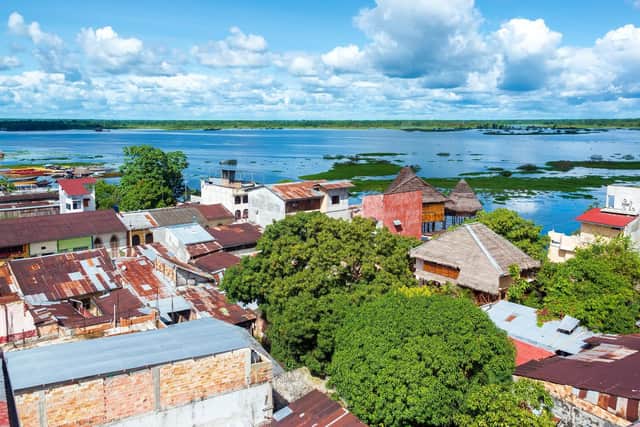 Iquitos, Peru in the middle of the Amazon rainforest