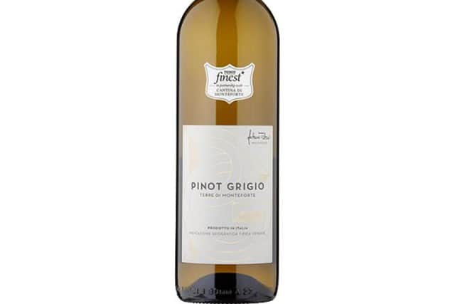 Tesco Finest Monteforte Pinot Grigio 2018, Della Venezie (Tesco 8.50).