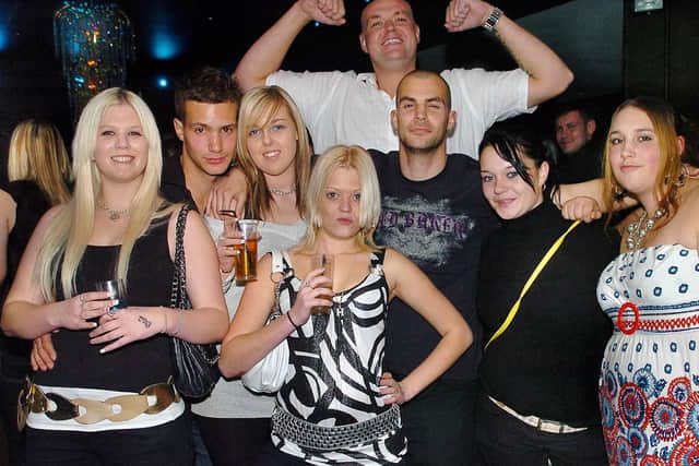 Face on the Floor - revellers having a good time at Bar Bluu nightclub, Clarendon Road, Southsea. Picture: Michael Scaddan (074378-0032)