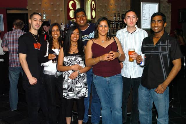 Face on the Floor - revellers enjoying their night out at Bar Bluu nighclub at Clarendon Road, Southsea. Picture: Michael Scaddan (072267-12)