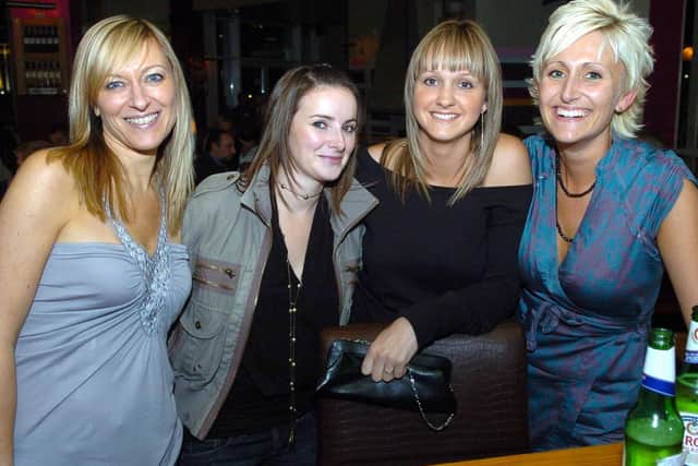 Face on the Floor at Ha Ha Bar Gunwharf Quays - (l-r) Julie Banthorp, Vanessa Newman, Vicki Reid, Amy Poyner. Picture: Jonathan Brady.