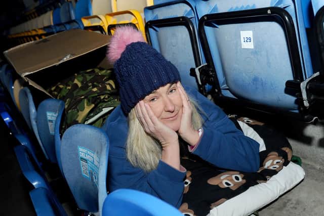 Clare Martin from Pompey in the Community. Picture: Sarah Standing (050419-5394)