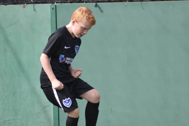 Pompey in the Community coaching session