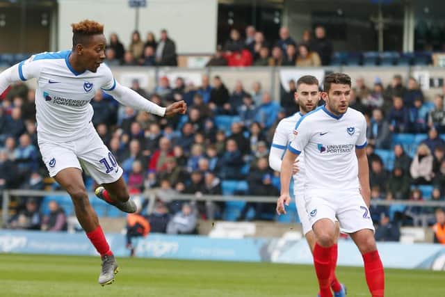 Jamal Lowe opens the scoring