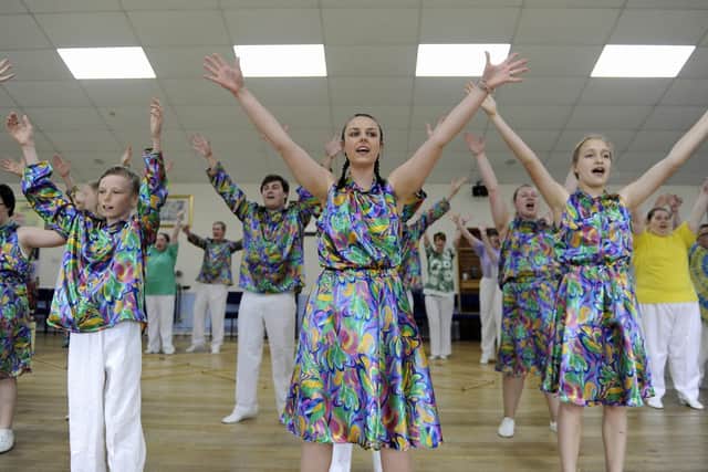 The scene at the Gosport Gang Show dress rehearsal on Saturday. Picture: Ian Hargreaves (060419-10)